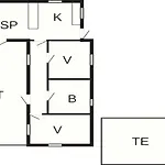 Holiday home 5 Person In Graested-by Traum Graested